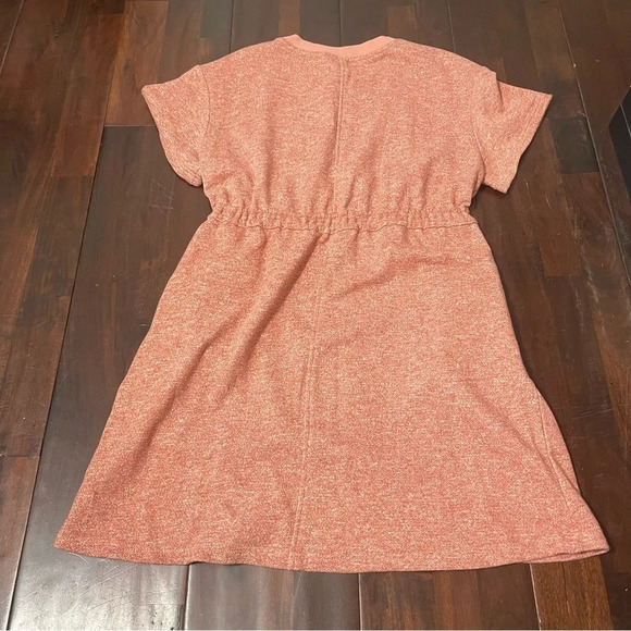 Uncle Frank Tshirt Dress Size Small Pockets Heather Pink A Line - Picture 8 of 8